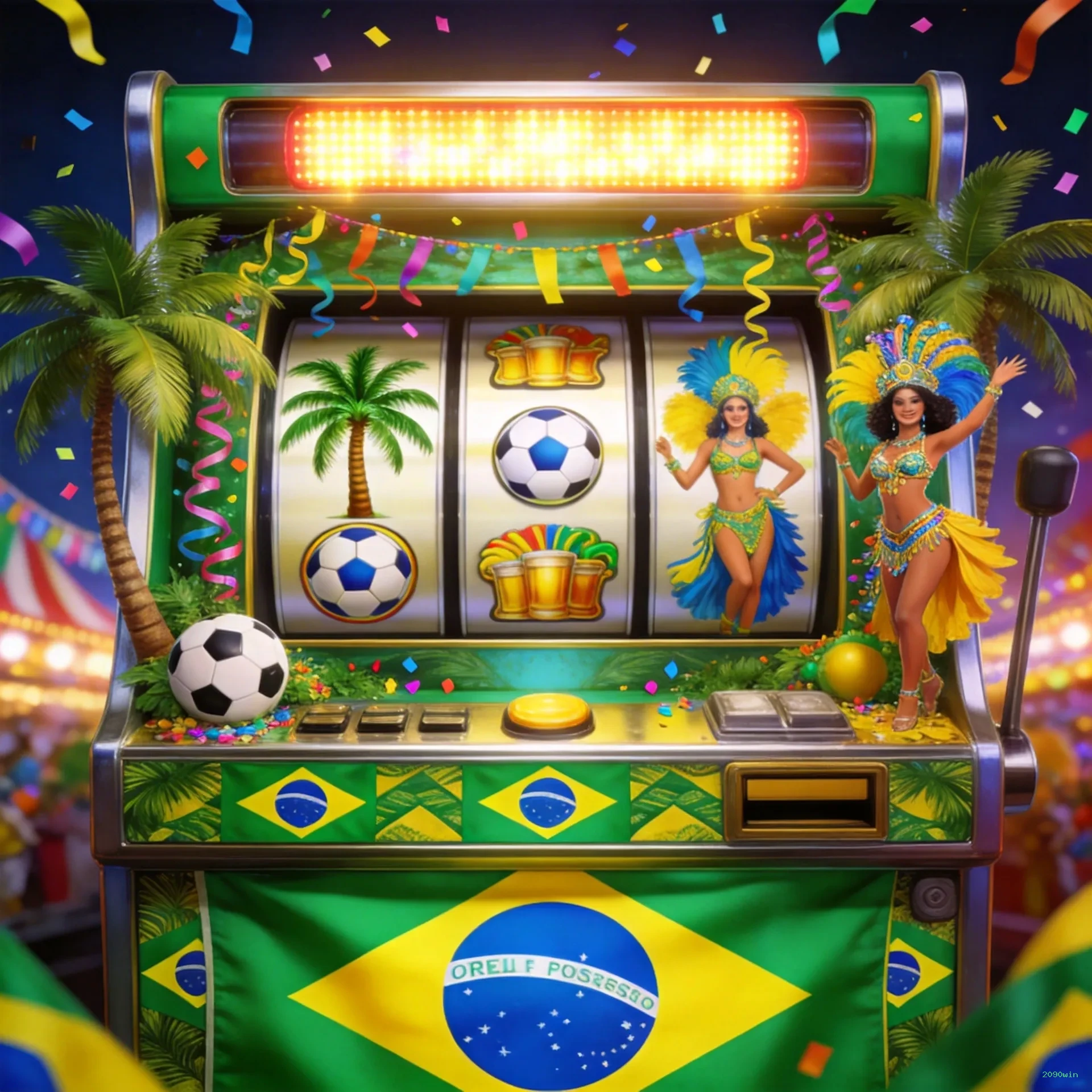 Imagem promocional dos jogos de lottery da 2090win